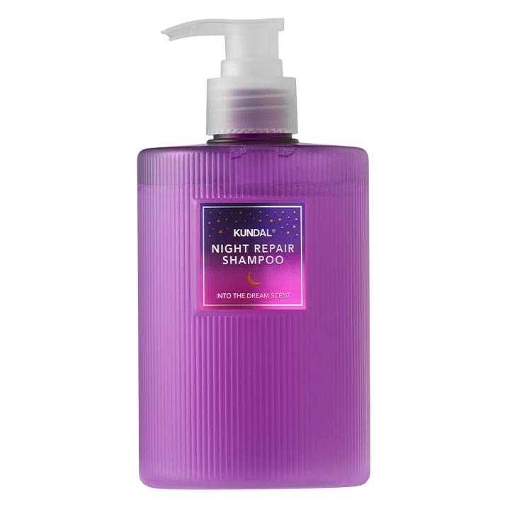 470ml Kundal Night Repair Shampoo - A Dreamy Hair Revitalizer