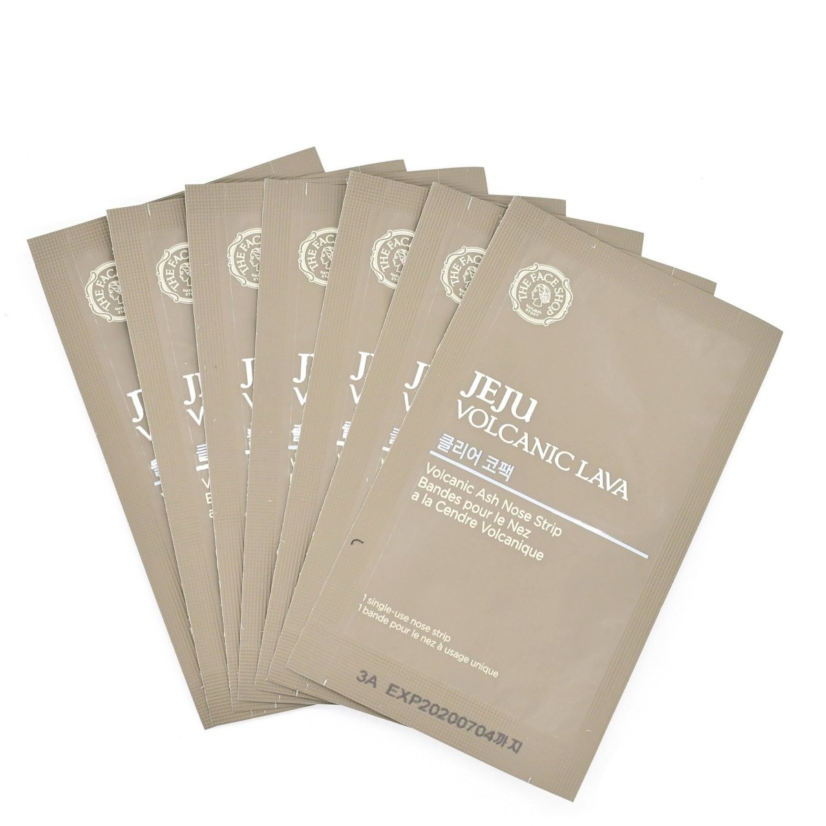 Jeju Volcanic Ash 1 - Pack (7 Strips) Nose Strips for Sebum Removal