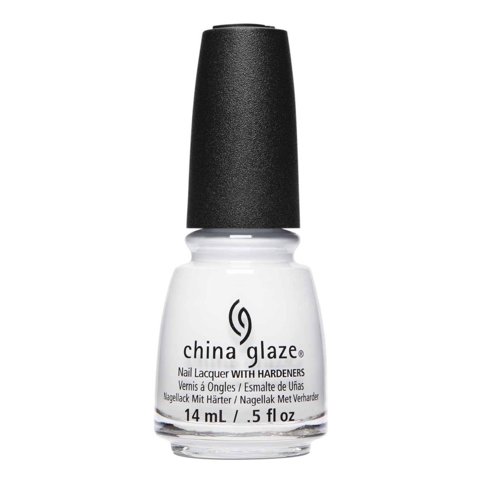 China Glaze Nail Lacquer - Blanc Out (White/Blue Creamy Finish) 0.5 Ounce Bottle #66223