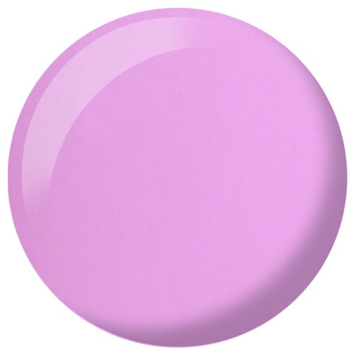 DND Duo Set of Gel Nail Polish and Lacquer in the Stunning Purple Rain Shade #728