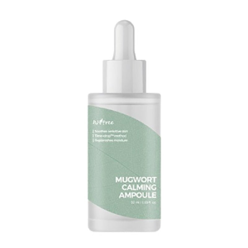 50ml Isntree Mugwort Calming Ampoule for Soothing and Skin Tone Improvement