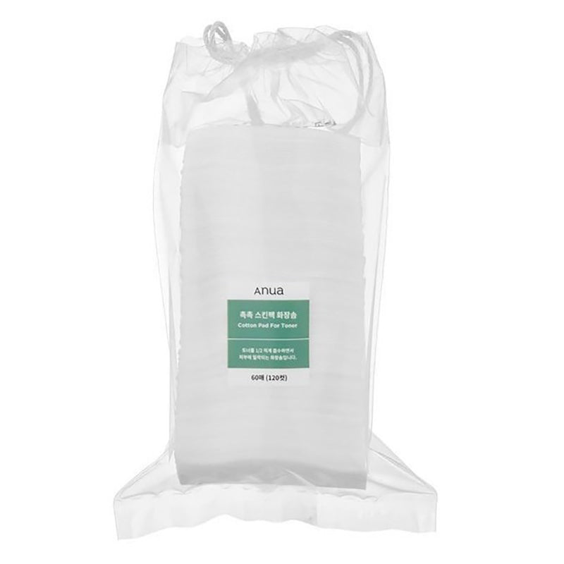 60-Piece Anua Cotton Pads for Effective Toner Application