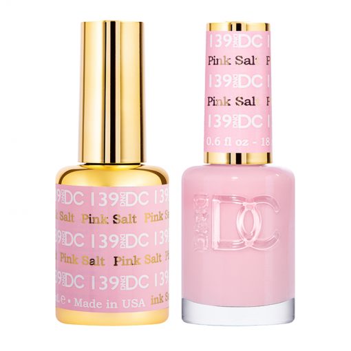 DND DC Gel Polish Duo - Pink Salt Shade #139