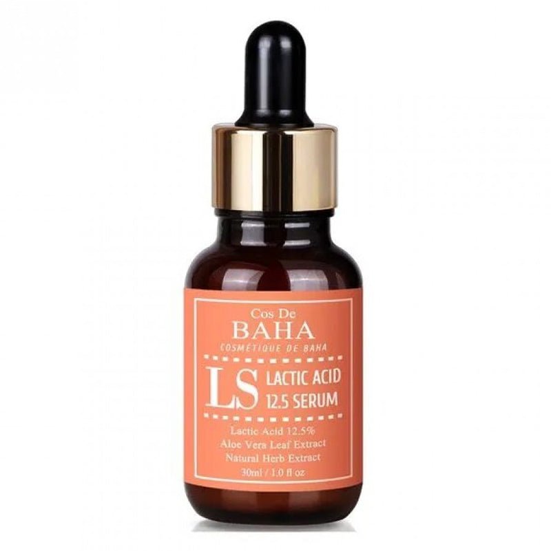 Cos De BAHA LS 12.5% Lactic Acid Facial Serum - 30ml Bottle