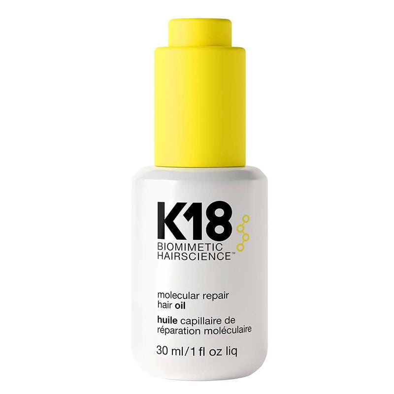30ml K18 Molecular Repair Hair Oil for Damaged and Frizzy Hair