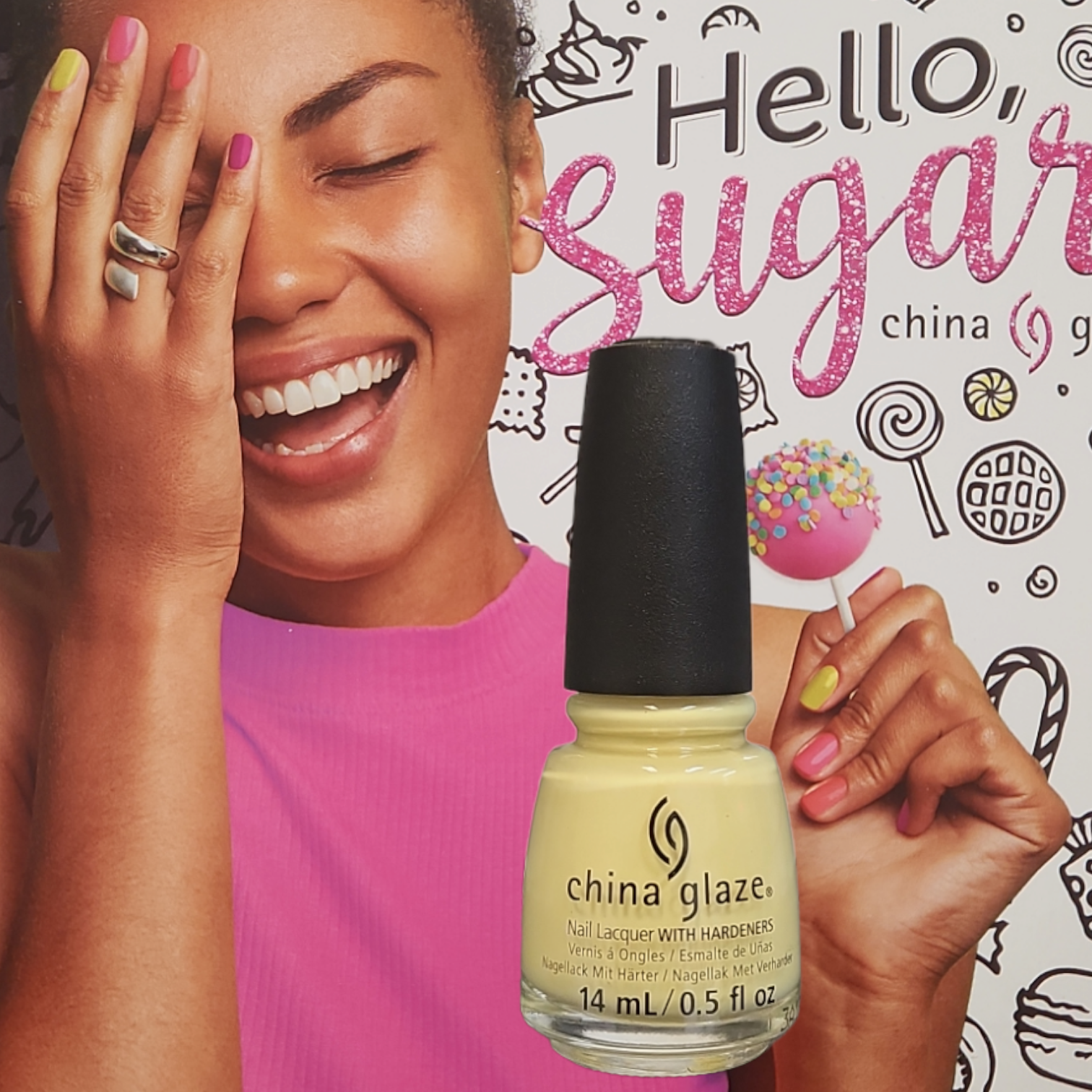 China Glaze Nail Lacquer - Holy Sugar! 0.5 Ounce Bottle (#82889)