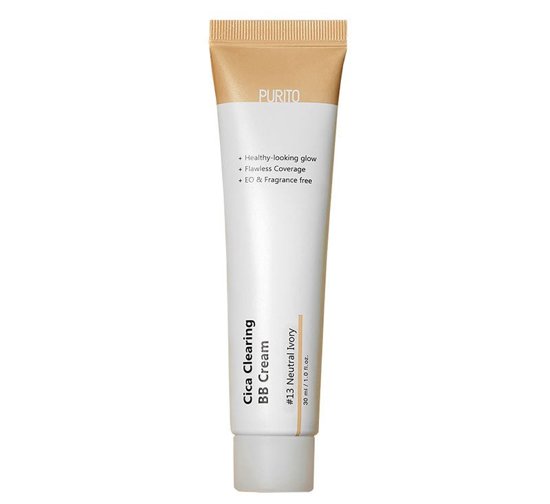 Purito 30ml Cicaplant Clearing Beauty Balm (BB) Cream for Flawless Skin Coverage