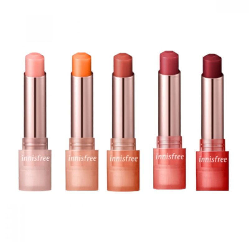 Innisfree 3.2g Moisturizing Dewy - Tinted Lip Balm with 5 Color Options