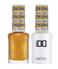 DND Duo Gel Polish and Lacquer Set - Starry Night #781