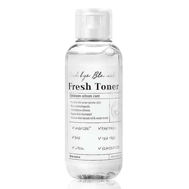 Mizon Good Bye Blemish Refreshing Facial Toner - 120ml Bottle (Expiration Date: 30th May 2025)