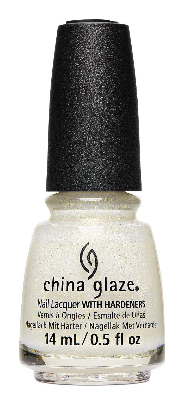 China Glaze 0.5 oz Hey, Chardonnay, Hay Shimmering White - Gold Lacquer #84846