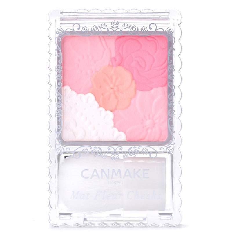 Canmake Matt Fleur Blush for Natural - Looking Cheeks