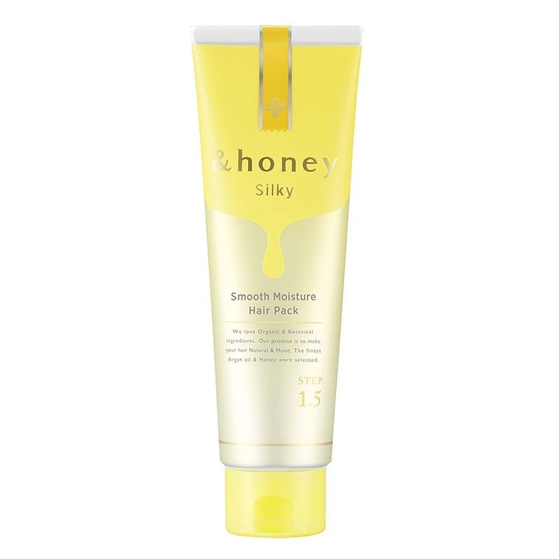 130g Honey-infused Silky Smooth Moisturizing Hair Pack for Fine and Frizzy Hair