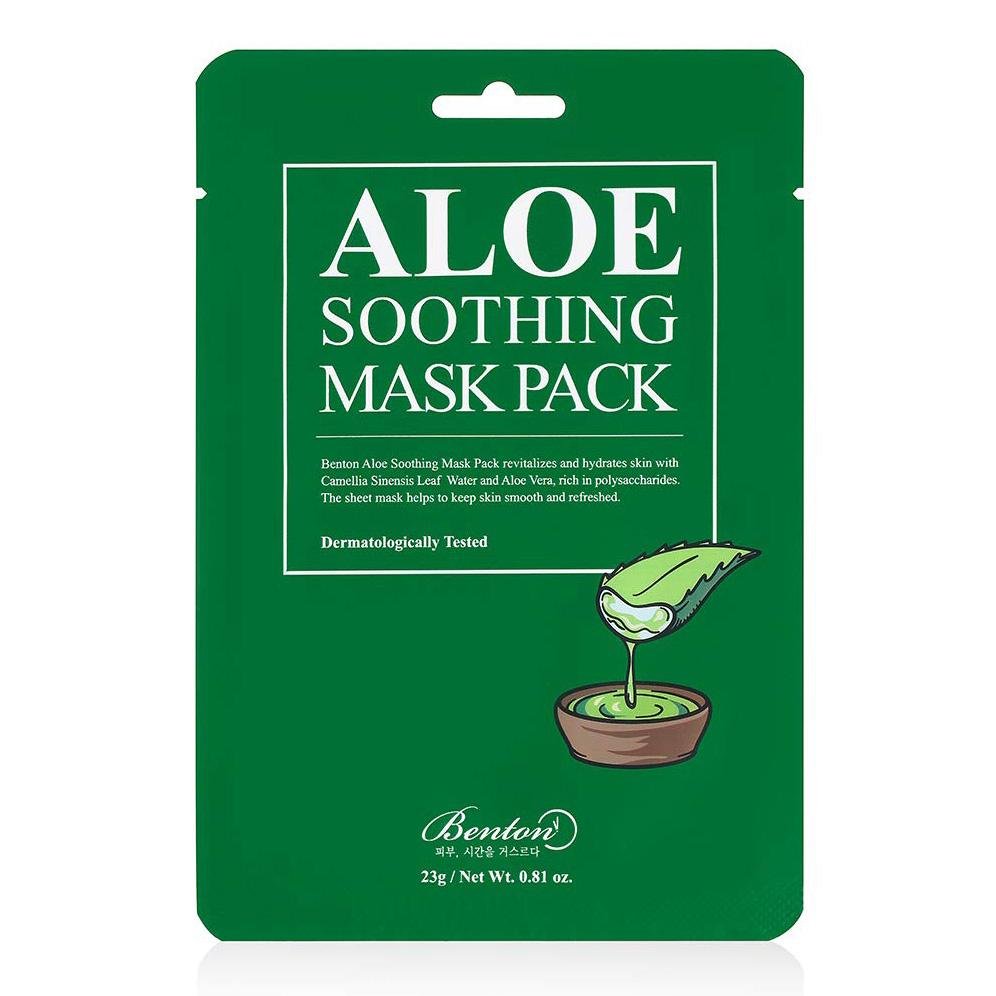 23g Single Piece Benton Aloe Vera Soothing Hydrating Mask Pack