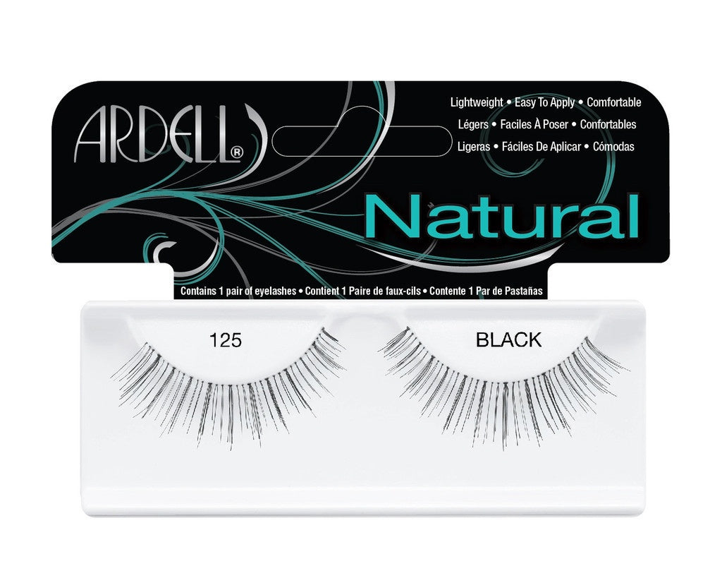 Ardell Stylish Natural Black False Eyelashes #6300 Model 125