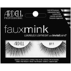 Ardell Artificial Mink Style Strip Eyelashes 811 in Classic Black Color #66309