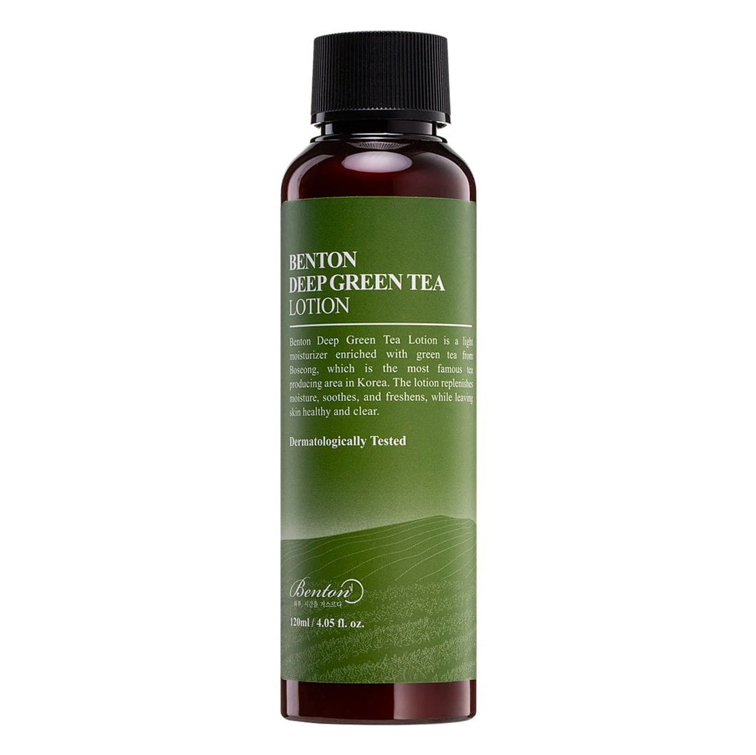 120ml Benton Premium Deep Green Tea Hydrating Lotion