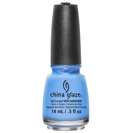 China Glaze Nail Lacquer - Secret Periwinkle Shade, 0.5 Ounce Bottle #80895