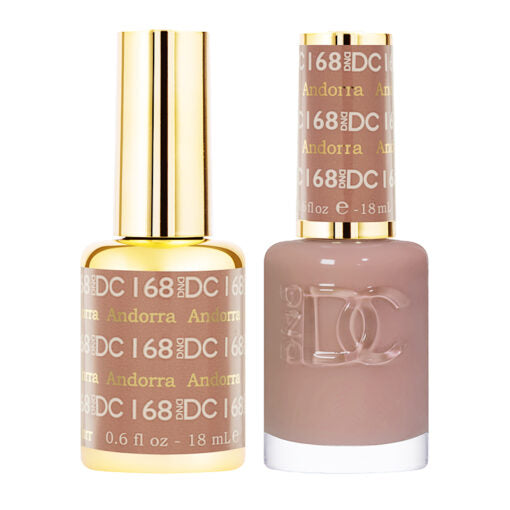 DND DC Gel Polish Set - Andorra #168 Gel & Lacquer