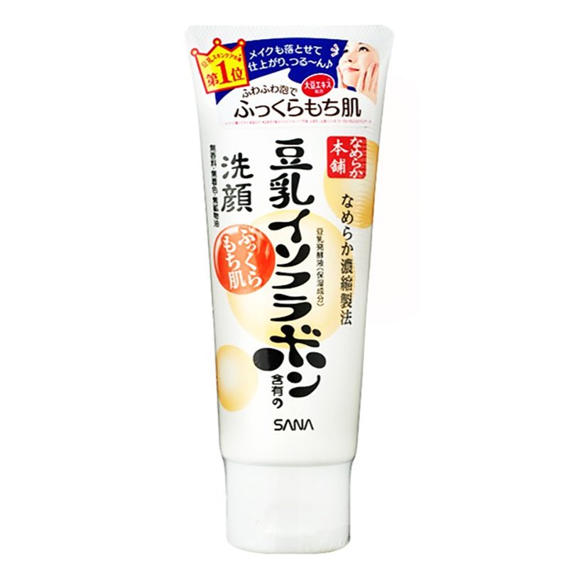 Nameraka Honpo Gentle Soy Milk Facial Cleansing Wash - Light Formula, 150g