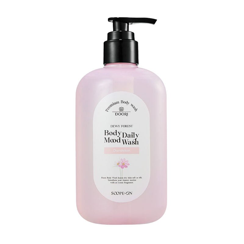 Daily Mood Body Wash & Lotion Set with Dandelion Extract, 380ml