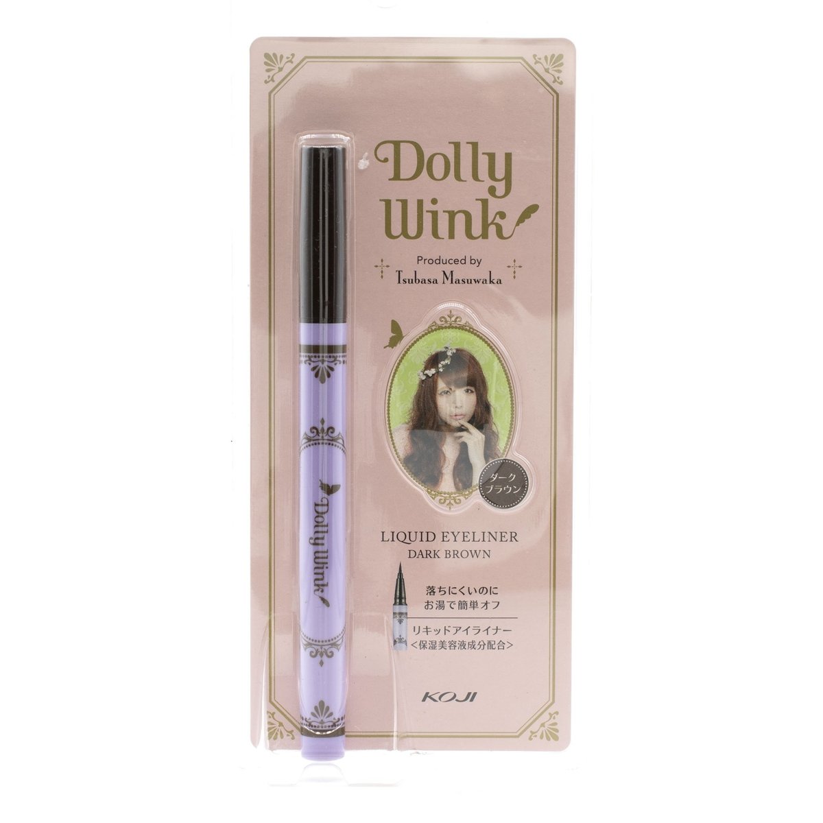 Dolly Wink Dark Brown Waterproof & Sweatproof Liquid Eyeliner