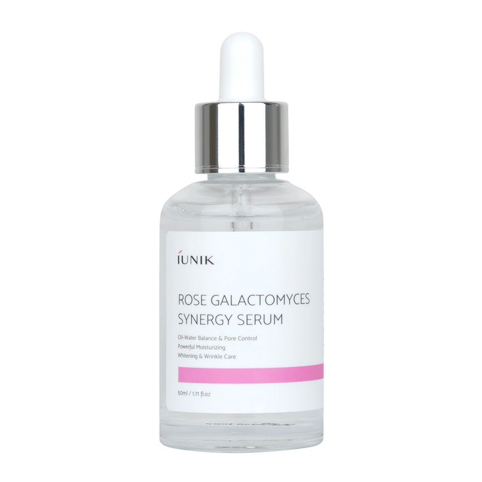 50ml Premium Rose Galactomyces Synergy Facial Serum for Skin Hydration and Brightening