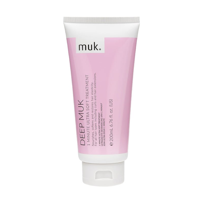 Deep Muk 1-Minute Ultra-Soft Hair Treatment - 200ml for Instant Shine and Strength