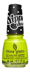 China Glaze 0.5oz Lemon Ice Nail Lacquer #85212 for Trendy Nails