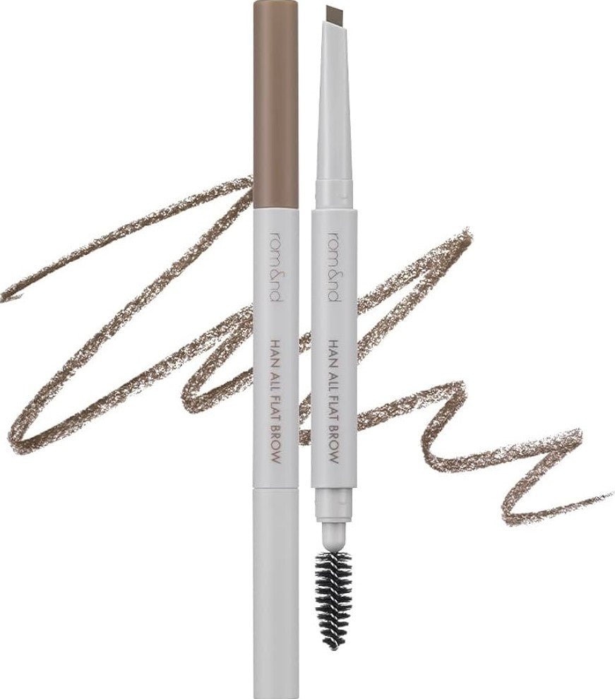 Romand Han All Flat-Style Eyebrow Pencil, 0.17g with 6 Shades