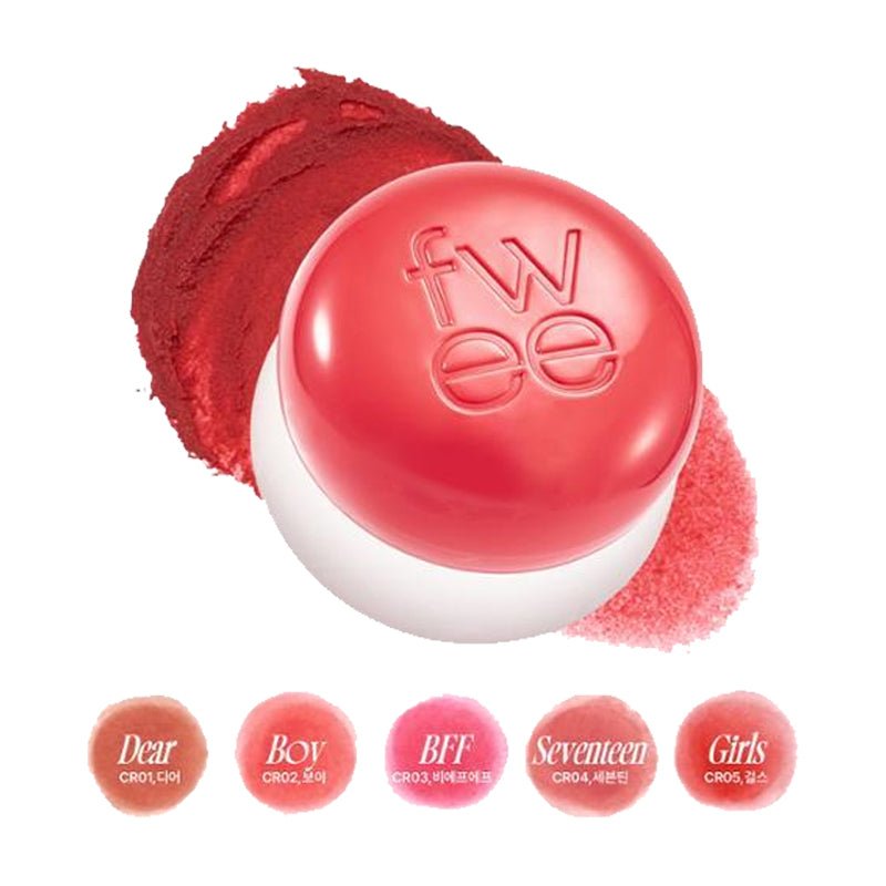 5g Fwee Lip and Cheek Blurry Pudding Pot for Natural and Smooth Makeup