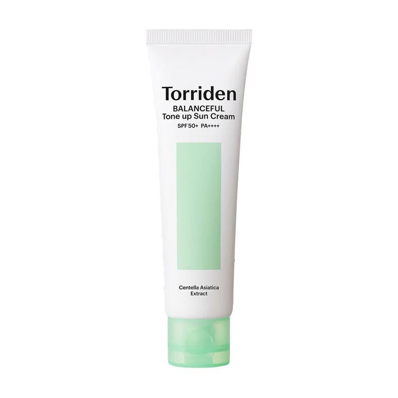 Torriden's 60ml Balanceful Cica Hydrating Tone - Up Sunscreen