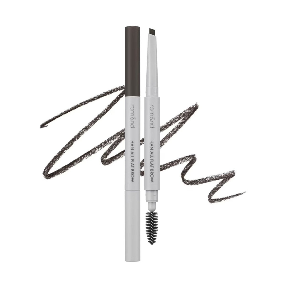 Romand Han All Flat-Style Eyebrow Pencil, 0.17g with 6 Shades
