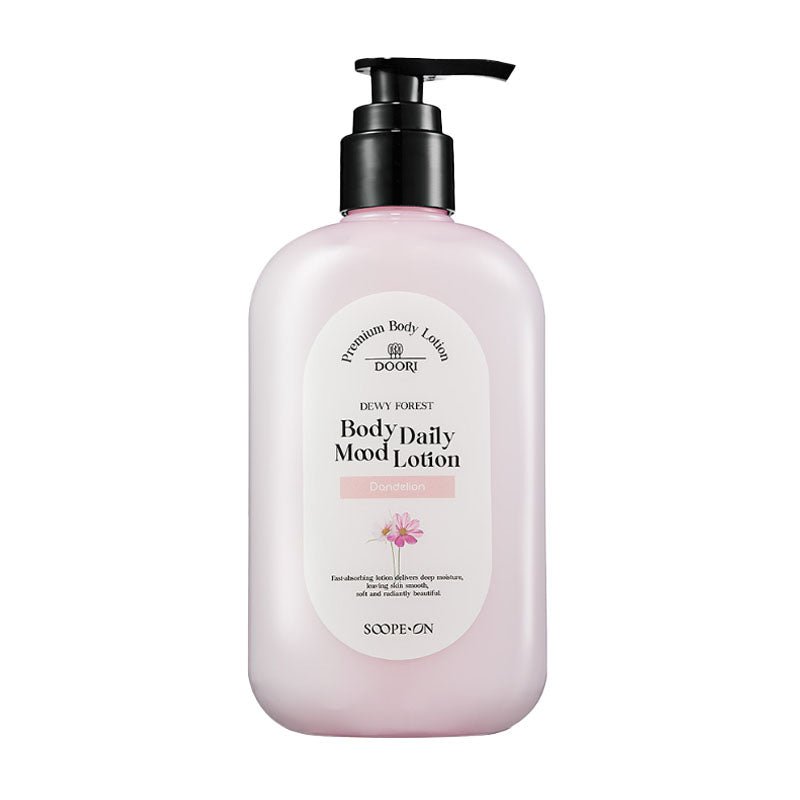 Daily Mood Body Wash & Lotion Set with Dandelion Extract, 380ml