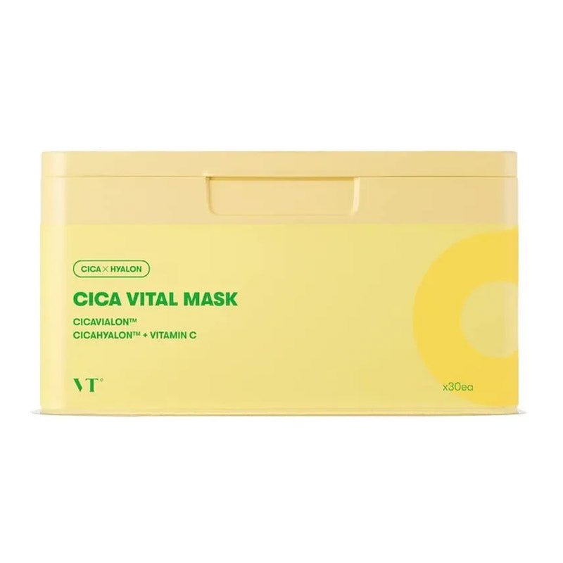 VT Cosmetics Cica Vital Facial Mask Pack with 30 Pieces