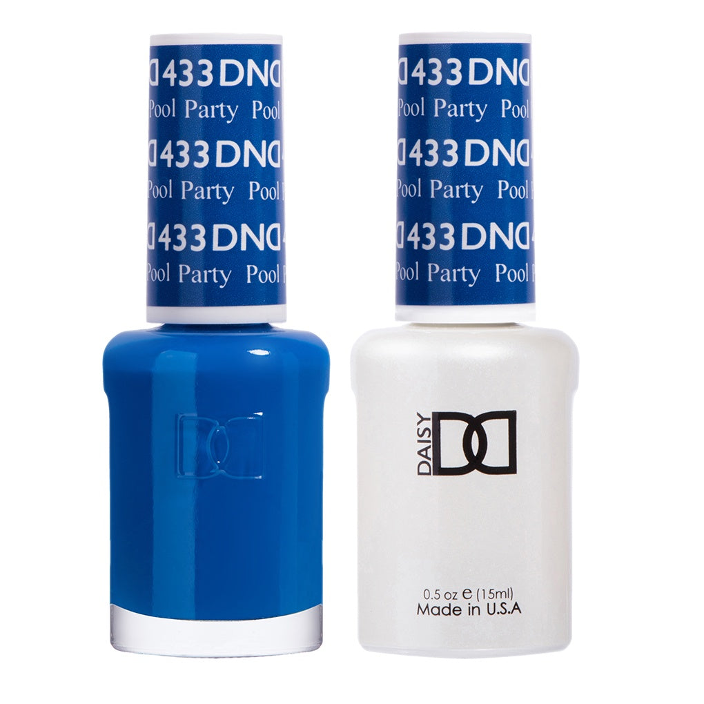 DND Duo Gel Polish and Matching Lacquer for Pool Party Collection, Shade #433