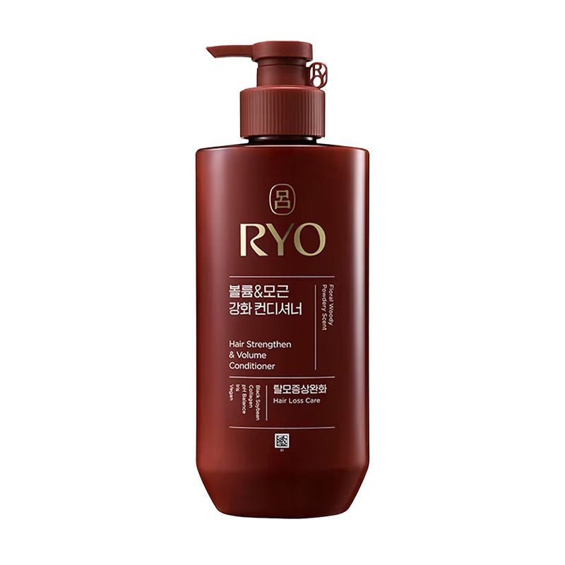 Ryo Brand Hair Strengthening and Volumizing Shampoo or Conditioner with 592ml Capacity