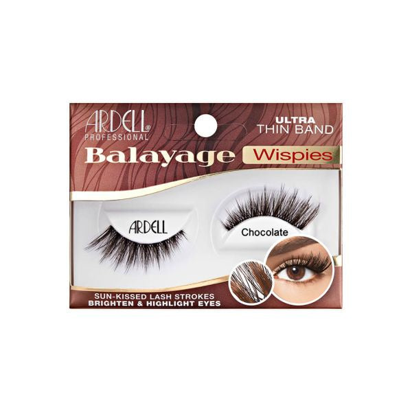Ardell Balayage Wispies False Eyelashes in Chocolate Shade - Pair #36720