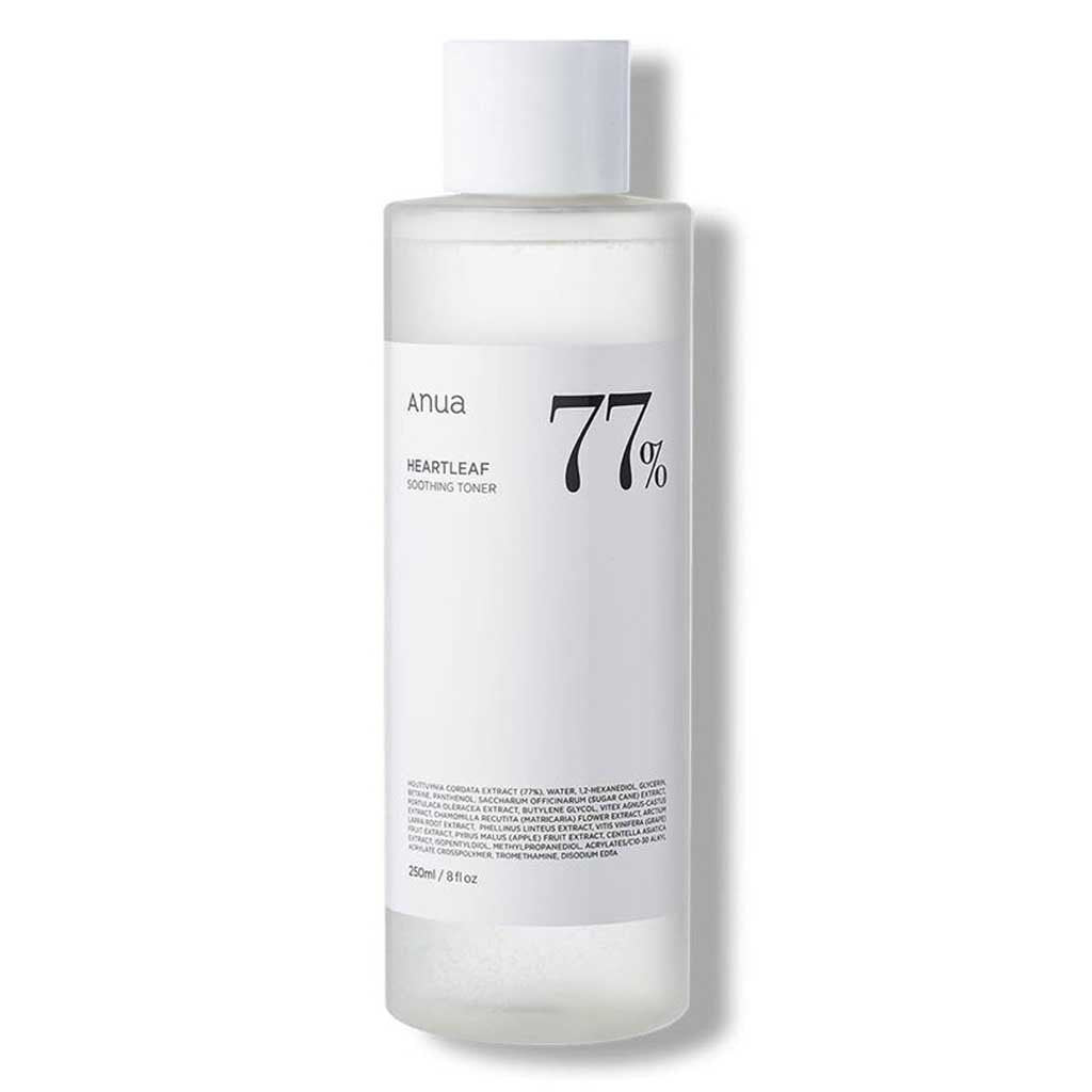 Anua 250ml Heartleaf 77% Hydrating and Soothing Facial Toner