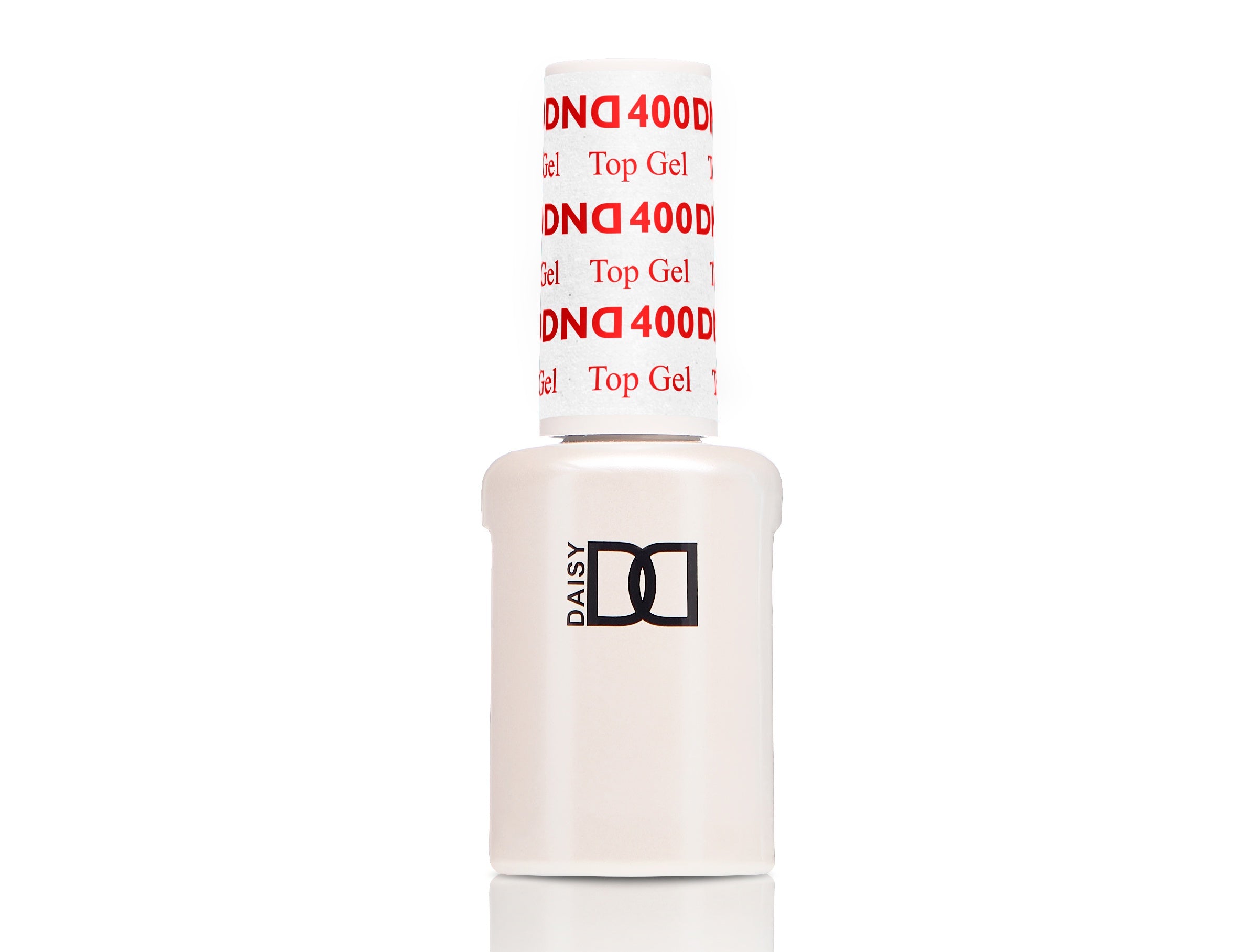 DND Gel Top Coat for Manicure and Pedicure, 0.5 oz, Shade #400
