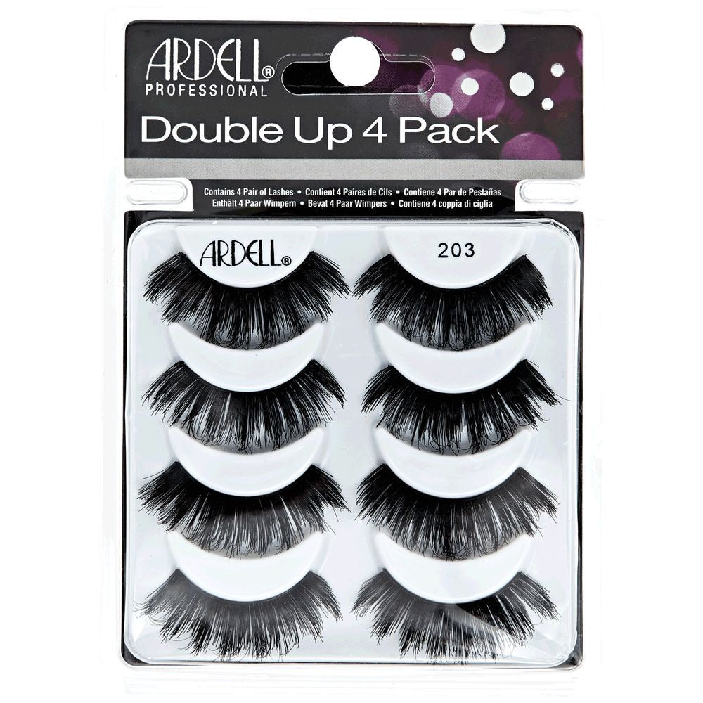 Ardell Double - Up False Eyelashes Set of 4 Pieces, Style 203, Product Code #66690