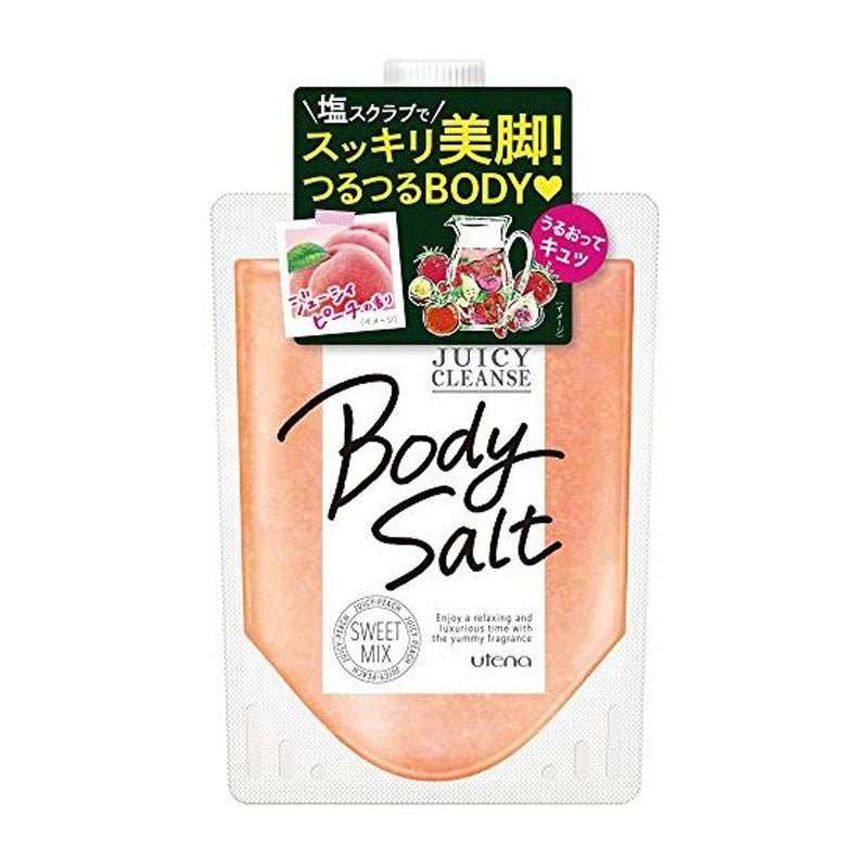 Utena 300g Juicy Peach - Infused Sweet Body Salt Scrub