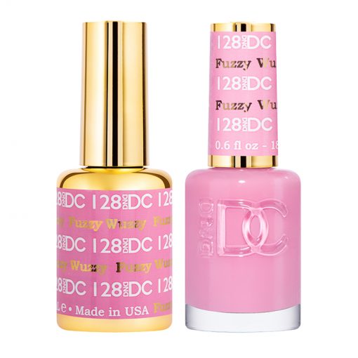 DND DC Gel and Lacquer Nail Polish Duo - Fuzzy Wuzzy Shade #128