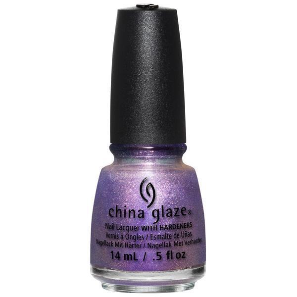 China Glaze 0.5 oz Lavender Shimmer Lacquer - Don't Mesh With Me #83621
