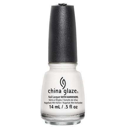 China Glaze Nail Lacquer - Snow Color, 0.5 Ounce, Product #80411