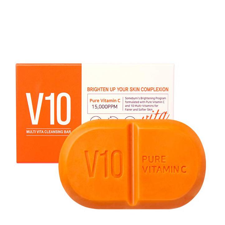 95g Some By Mi V10 Vitamin - Powered Multi - Effect Cleansing Bar