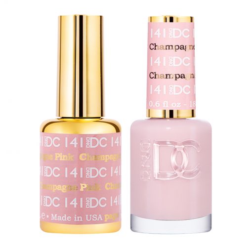 DND DC Gel Polish Duo - Stunning Pink Champagne Shade #141