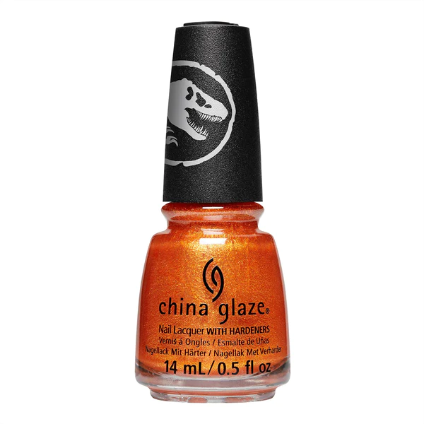 China Glaze 0.5oz Orange You Fierce! Nail Lacquer from 2022 Summer Collection