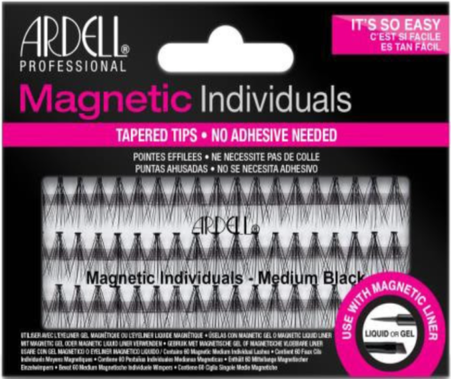 Ardell Medium-Sized Magnetic Individual False Eyelashes in Classic Black - Product Code #56181