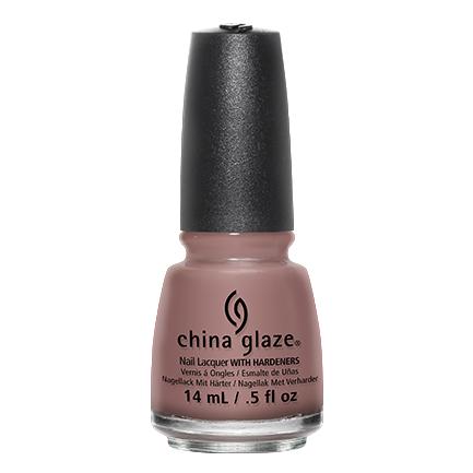 China Glaze Nail Lacquer - My Lodge Or Yours (Natural Mauve Cream Shade), 0.5 oz Bottle #82712